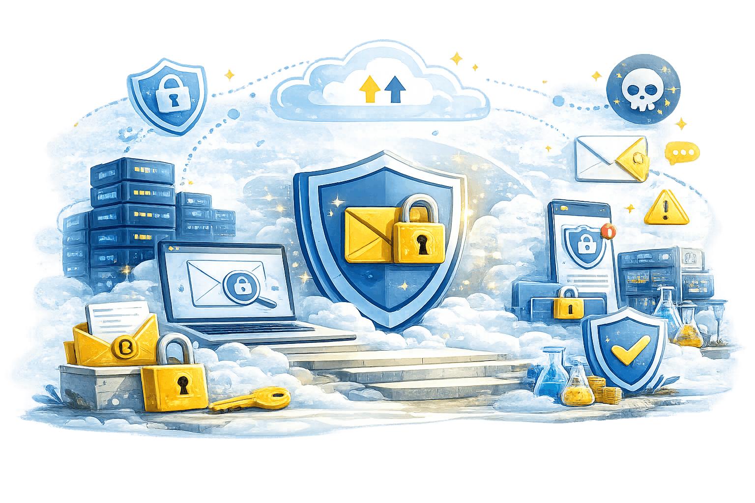 Güvenli kurumsal e-posta hosting